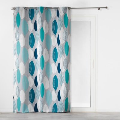 douceur d'intérieur Modrý závěs 140x240 cm Leafy – douceur d'intérieur – Hledejceny.cz