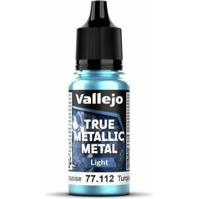 Vallejo: True Metallic Metal Light Hydra Turquoise 18ml – Sleviste.cz