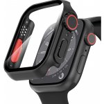 Pouzdro 2v1 + tvrzené sklo pro Apple Watch 7/8 45MM, černé – Zboží Živě