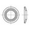 Distanční podložka kola BOSSARD Podložka kónická M5 D=12mm h=1,8mm pružná ocel Povlak: zinek