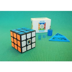 Rubikova kostka 3x3x3 MoYu RS3 Magnetic RS3M černá