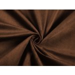 Potahová látka/imitace broušené kůže Alcantara ALC-013 Hnědá - šířka 145 cm – Zboží Mobilmania