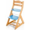 Dětský stoleček s židličkou Hajdalánek rostoucí židle Maja buk modrá