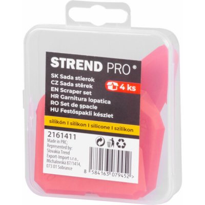 Sada stěrek Strend Pro, na silikon a tmel, 4 ks – Hledejceny.cz