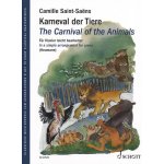 Camille saint-saëns the carnival of the animals / karneval zvířat noty na snadný klavír – Hledejceny.cz