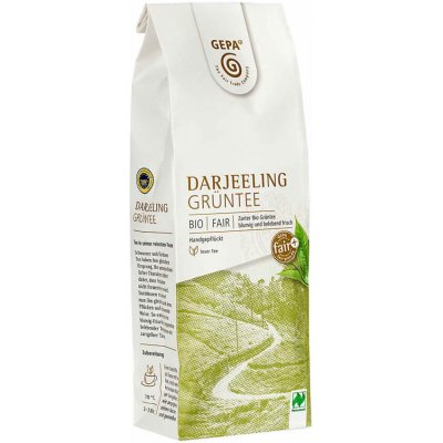 Gepa BIO Fairtrade zelený čaj sypaný Darjeeling exclusive 100 g