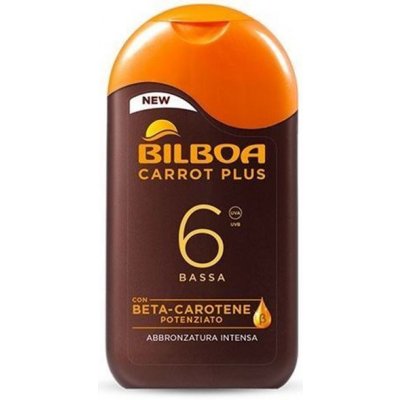 Bilboa Carrot Plus opalovací mléko SPF6 200 ml