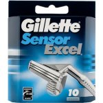 Gillette Sensor Excel 10 ks – Zboží Mobilmania