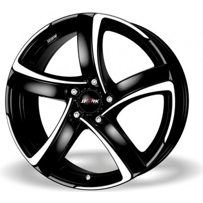 Alutec Shark 7,5x17 5x100 ET35 black polished