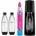 Sodastream Terra černá + 4 láhve – Zboží Mobilmania