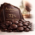 Arabesque Noir hořká 72%, 500 g – Zboží Dáma
