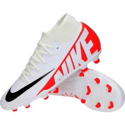 Nike Mercurial Superfly 9 Club FG/MG bílo-červené DJ5961-600 – Zboží Mobilmania