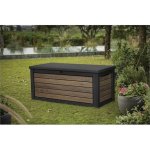 Keter Deco 630 l walnut – Zboží Mobilmania