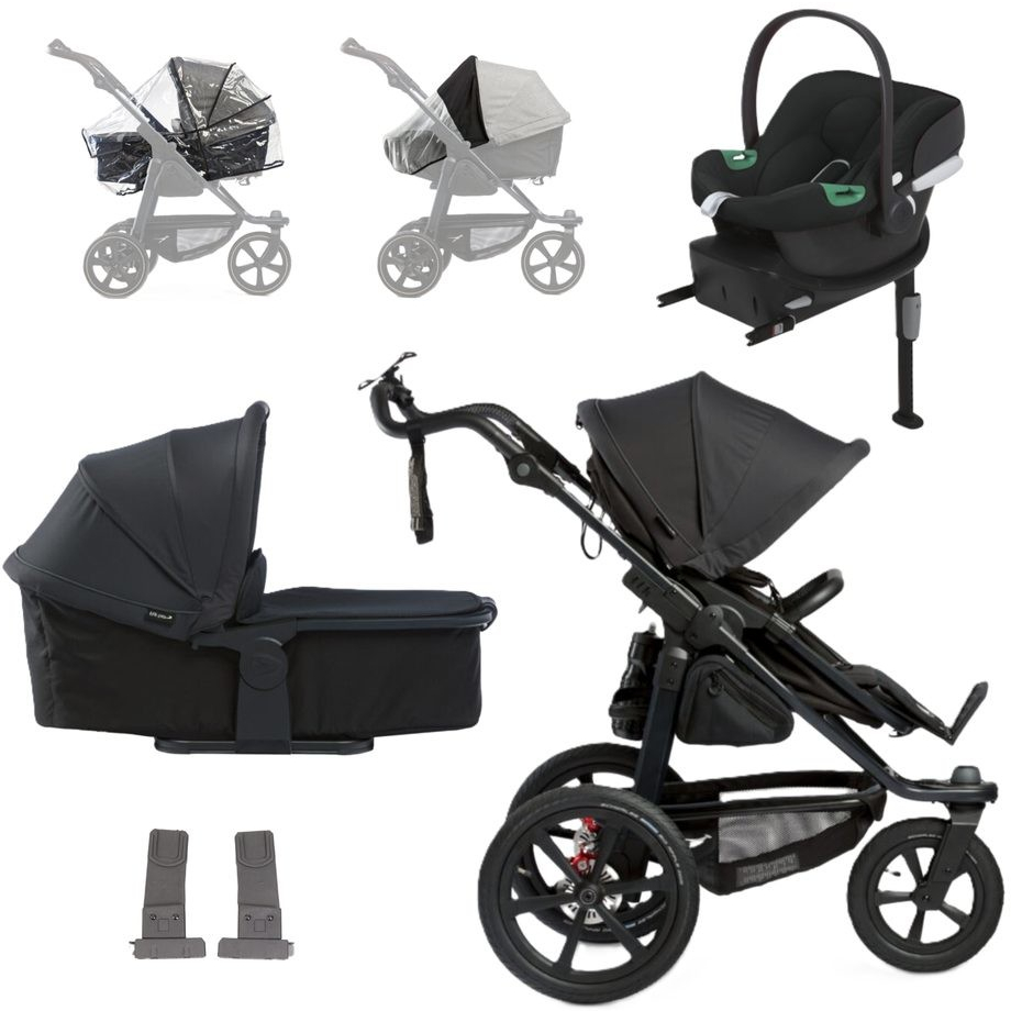 TFK set PRO 2024 frame Pro + stroller seat Pro + carrycot Pro combi + příslušenství + Aton B2 i-Size + Base One