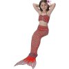 Dětský kostým Mořská Panna Mermaid 3-pack Red Sea 150