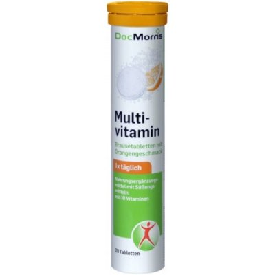 Doc Morris Multivitamin Orangengeschmack 20 ks 86 g – Hledejceny.cz