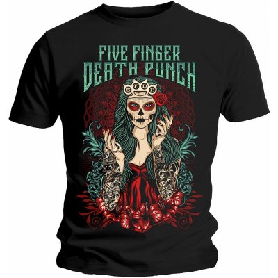 Five Finger Death Punch tričko Lady Muerta – Hledejceny.cz