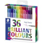 STAEDTLER Triplus 334 36 ks – Zboží Mobilmania