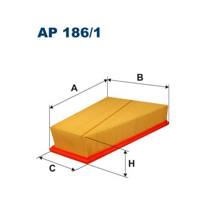 FILTRON Vzduchový filtr AP186/1 – Hledejceny.cz