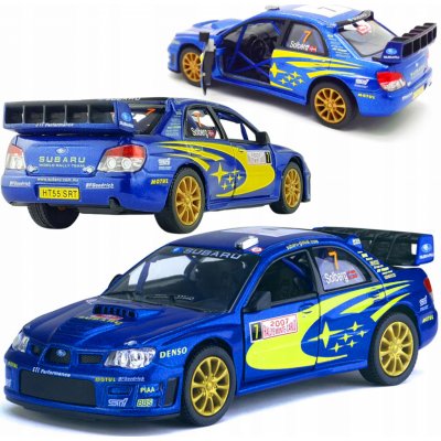 Kinsmart Subaru Impreza modré 1:36 – Zboží Mobilmania