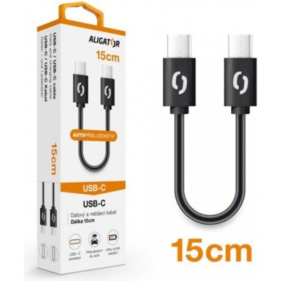 Aligator DATKP44 POWER USB-C/USB-C, 15cm – Zbozi.Blesk.cz