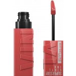 Maybelline Vinyl Ink 15 Peachy tekutá rtěnka 4,2 ml – Zboží Mobilmania