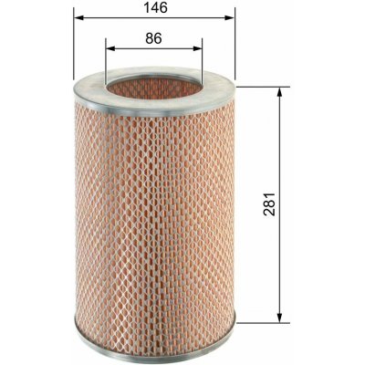 Vzduchový filtr BOSCH F 026 400 092 – Hledejceny.cz