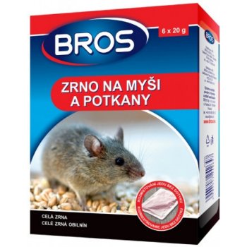 Agrotree Bros granule na myši,7x20g