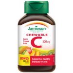 Jamieson Vitamin C 500 mg tropické ovoce cucací 120 tablet – Hledejceny.cz