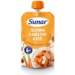 Sunar kapsička Zelenina s kuřetem a rýži 120 g – Sleviste.cz