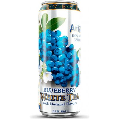 AriZona Blueberry White Tea 0,65 l – Zbozi.Blesk.cz