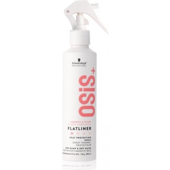 Schwarzkopf Osis Style Sleek Flatliner – silně fixační sérum pro žehlení vlasů 200 ml