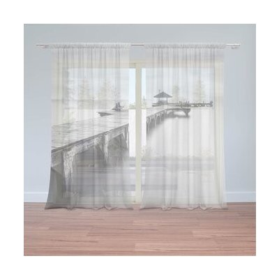 Sablio Záclony Molo 2: 2ks 150x250cm – Hledejceny.cz