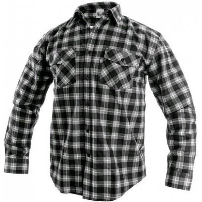 CXS TOM pánská košile dlouhý rukáv šedo-černá – Hledejceny.cz
