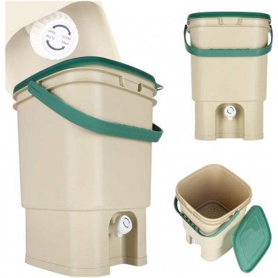 Tomido domácí kompostér na kuchyňský odpad 15l KX2853 – Zbozi.Blesk.cz