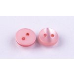 Knoflík 10 mm plastový LUNA Varianta: růžový – Hledejceny.cz