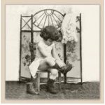 Ubrousek 33x33 cm Sagen Vintage – Zboží Dáma