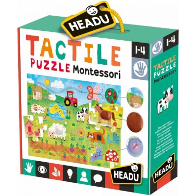 Montessori hmatové puzzle – Zboží Mobilmania