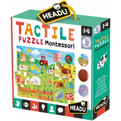 Headu Montessori hmatové puzzle – Zboží Mobilmania