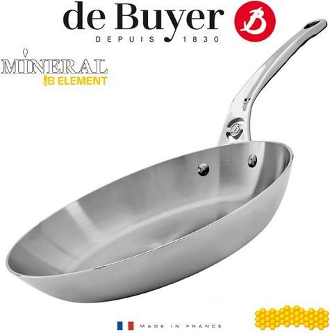 de Buyer Steel Frypan Mineral B Pro 24 cm od 2 098 Kč - Heureka.cz