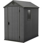 Keter Darwin 4 x 6 s podlahou šedý – Zboží Dáma