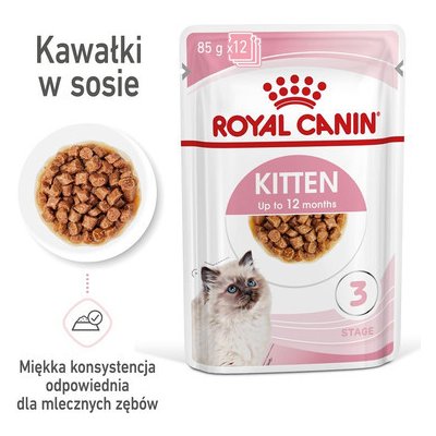 Royal Canin Kitten Instinctive Gravy pro koťata ve šťávě 24 x 85 g – Zboží Mobilmania