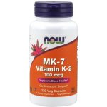 Now Foods Vitamín K2 MK-7 300 mcg Extra Strength 120 veg kapslí – Hledejceny.cz