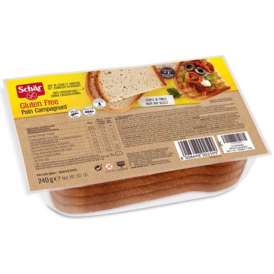 Schär Pain Campagnard chléb 240 g – Zboží Dáma