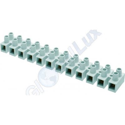 KANLUX Svorkovnice H-6,0MM2 PP 10A bílá dvanáctipolová – Zboží Mobilmania