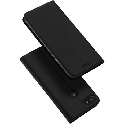 DUX DUCIS Skin Pro s klapkou Motorola Moto E6 Play černé – Zboží Mobilmania