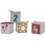 Little Dutch Flowers & Butterflies sada měkkých kostek květiny a motýli – Zbozi.Blesk.cz