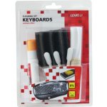 Logo Čisticí sada, na klávesnice, spray 50 ml, 5 ubrousků, 3 aplikátory, houbička – Zbozi.Blesk.cz