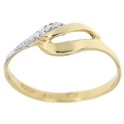 Zlatnictví U Kostela Zlatý dámský prsten lísteček 66ž – Zboží Dáma