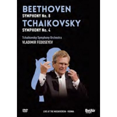 Beethoven/Tchaikovsky: Symphony No. 8/Symphony No. 4 DVD – Zboží Mobilmania